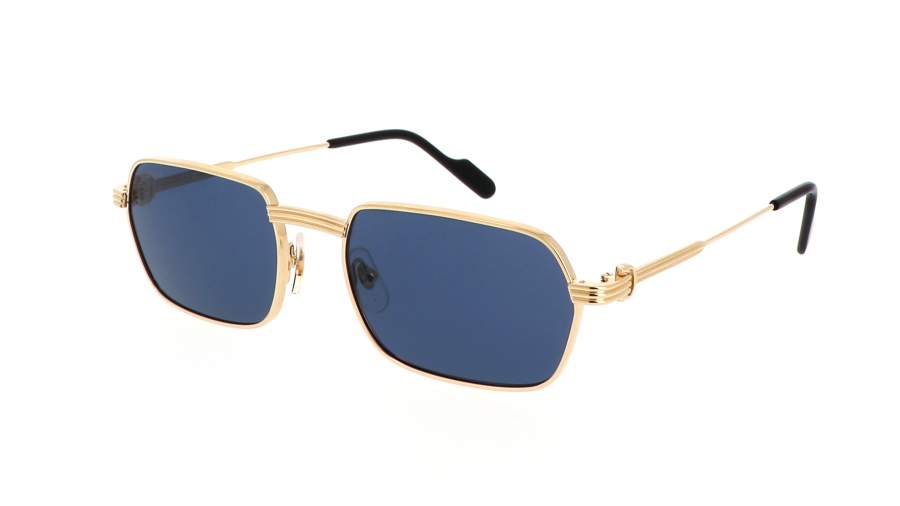 Occhiali da sole Cartier Core range CT0463S 003 56-19 Oro in stock