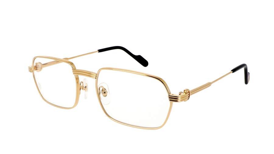 Occhiali da vista Cartier Core range CT0483O 001 56-19 Oro in stock