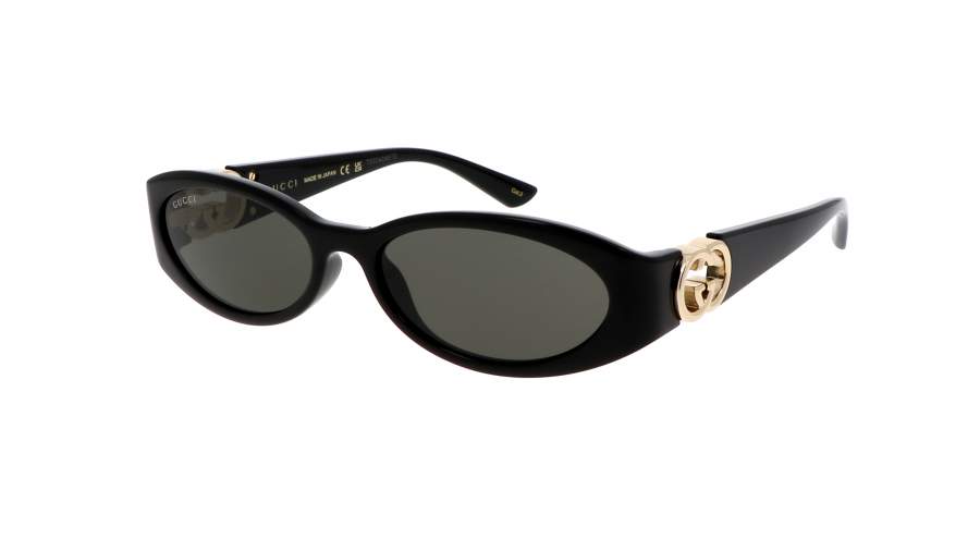 Occhiali da sole Gucci Gg logo GG1660S 001 54-16 Nero in stock