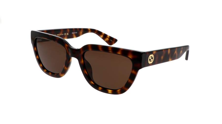 Occhiali da sole Gucci Gg logo GG1578S 002 54-20 Tartaruga in stock