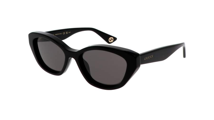 Sunglasses Gucci Lettering GG1638S 001 54-17 Black in stock