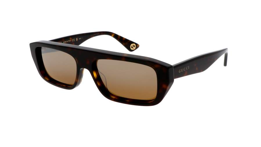 Occhiali da sole Gucci Lettering GG1617S 002 56-15 Tartaruga in stock