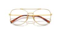 Prada PR A58V 5AK1O1 56-17 Gold 