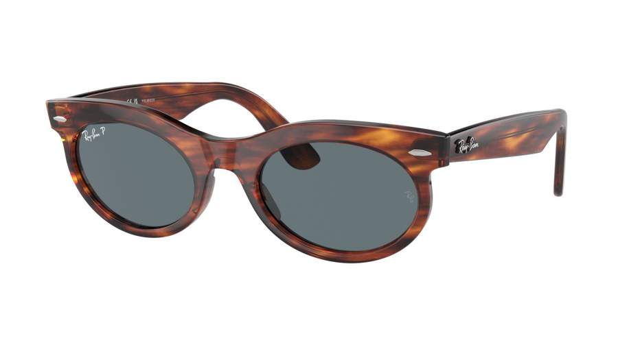 Occhiali da sole Ray-Ban Wayfarer oval RB2242 954/3R 50-22 Striped Havana in stock