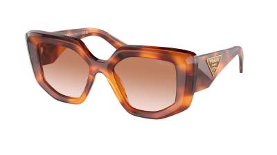 Occhiali da sole Prada Symbole PR 14ZS 18R-70E 50-18 Cognac Tortoise in stock