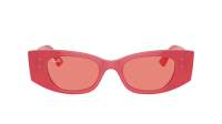Ray-Ban Kat Pulse Bio-Based RB4427 6760/84 49-20 Red Cherry