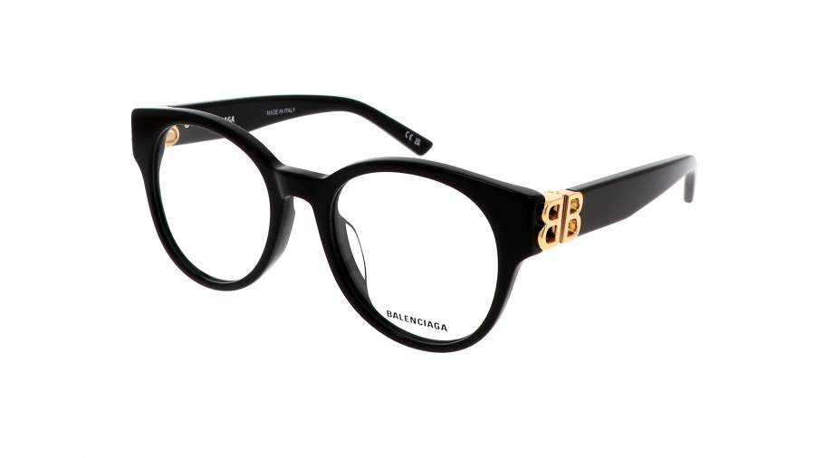 Brille Balenciaga Everyday BB0173O 001 51-19 Schwarz auf Lager