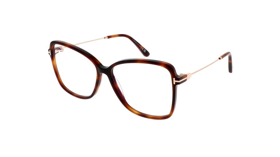 Lunettes de vue Tom Ford FT5953-B/V 053 55-13 Écaille en stock