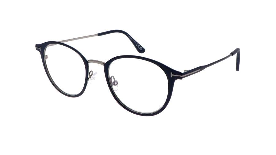 Lunettes de vue Tom Ford FT5528 B/V 091 49-20 Bleu en stock