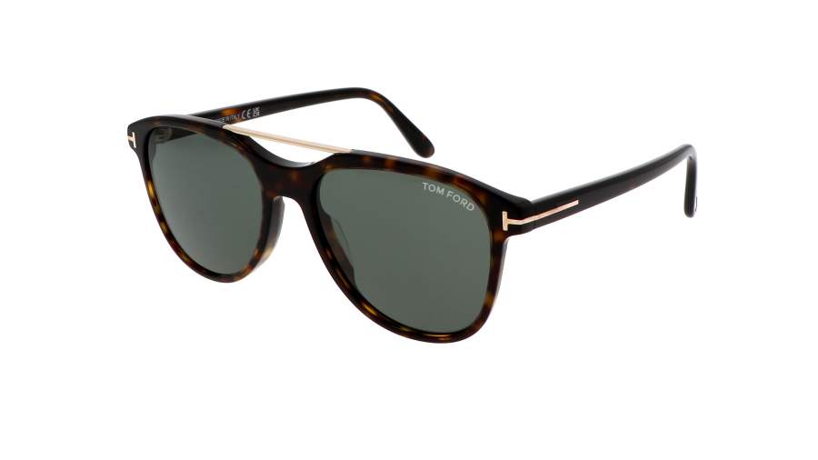Occhiali da sole Tom Ford Damian-02 FT1098/S 52N 54-17 Havane sombre in stock