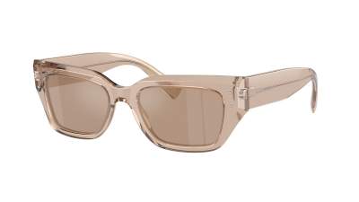 Lunettes de soleil Dolce & Gabbana DG4462 3432/5A 52-18 Transparent Camel en stock