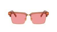 Miu Miu Runway MU 10ZS 15T1D0 54-17 Caramel Transparent