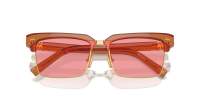 Miu Miu Runway MU 10ZS 15T1D0 54-17 Caramel Transparent