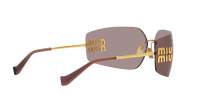 Miu Miu Runway MU 54YS 5AK06I 80-14 Gold