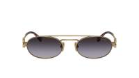 Miu Miu Logo MU 54ZS 7OE5D1 53-19 Antique Gold