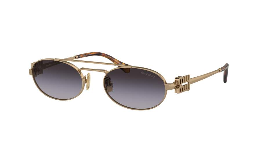Miu Miu MU 54ZS 7OE-5D1 53-19 Antique Gold