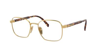 Occhiali da vista Prada PR A55V 5AK1O1 53-19 Gold in stock
