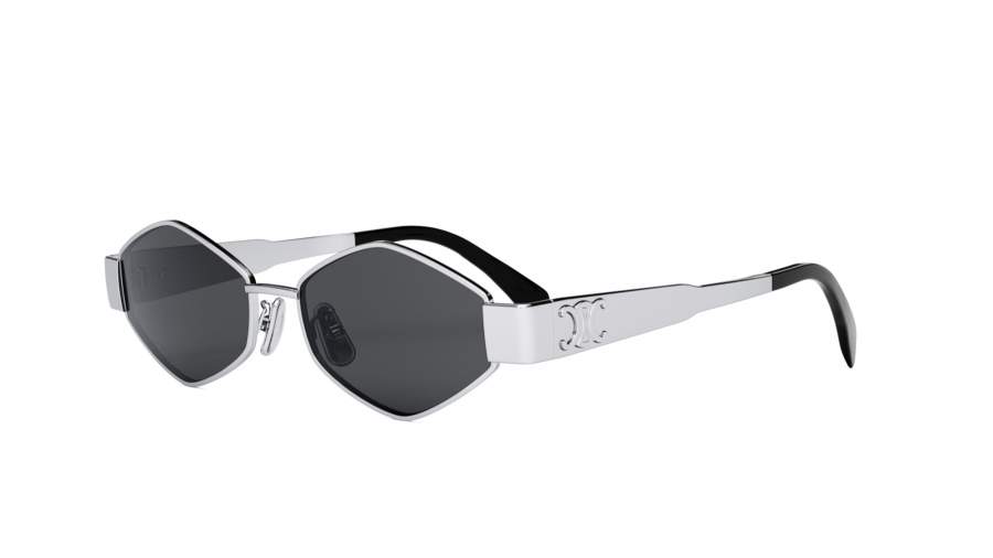 Occhiali da sole CELINE Triomphe metal 02 CL40254U 16A 54-16 Argento in stock