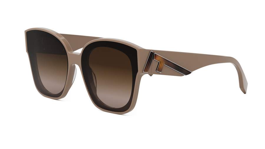 Lunettes de soleil FENDI First FE40098I 45F 63-15 Marron en stock