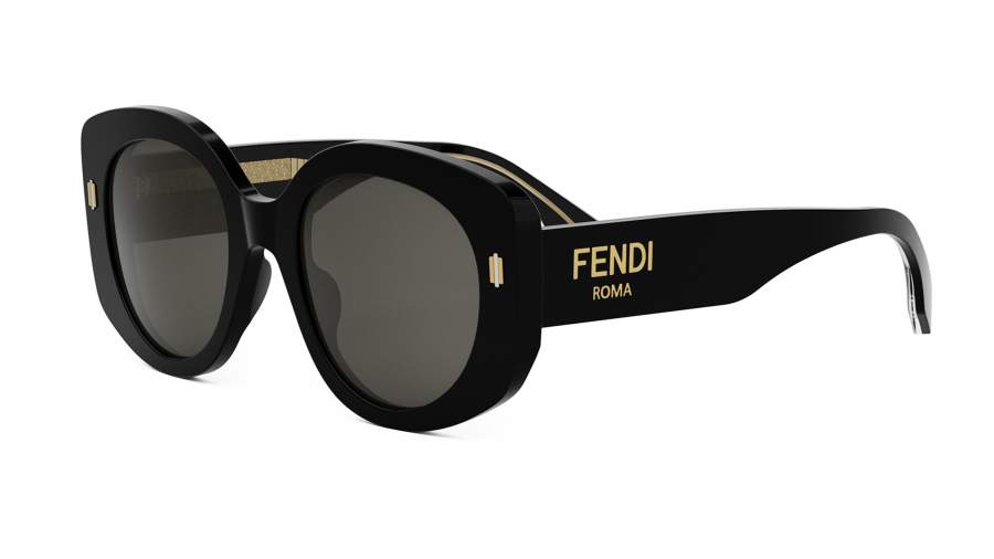 Lunettes de soleil FENDI Roma FE40137I 01A 51-21 Noir en stock
