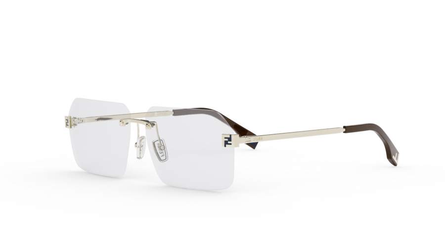 Occhiali da vista FENDI FE50035U 032 59-13 Oro in stock