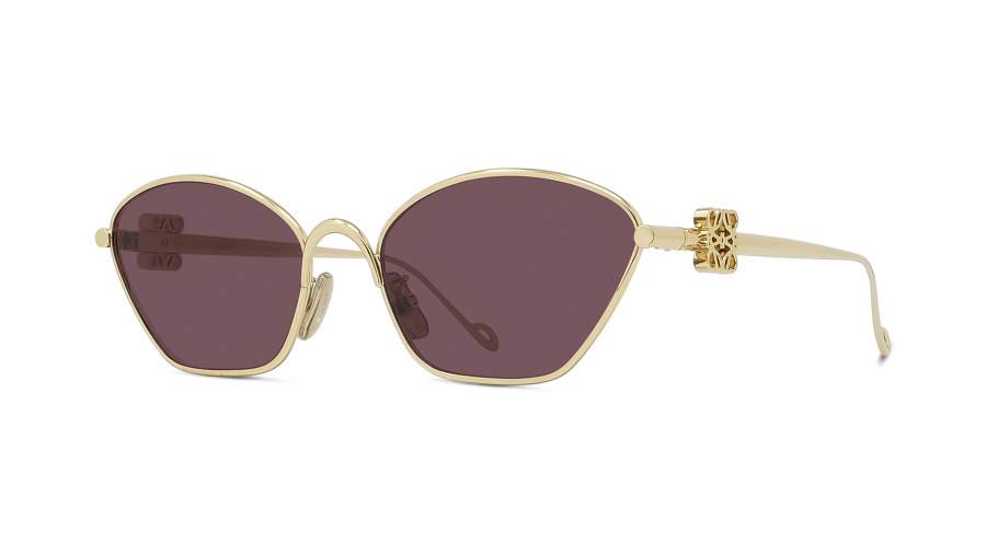Sunglasses Loewe Metal LW40115U 30Y 57-18 Gold in stock