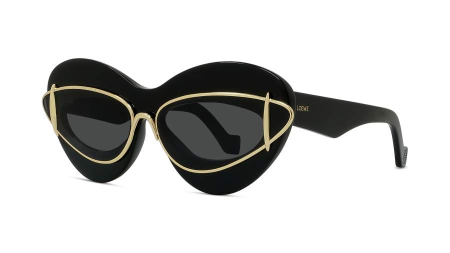 Occhiali da sole Loewe Double frame LW40119I 01A 67-14 Nero in stock