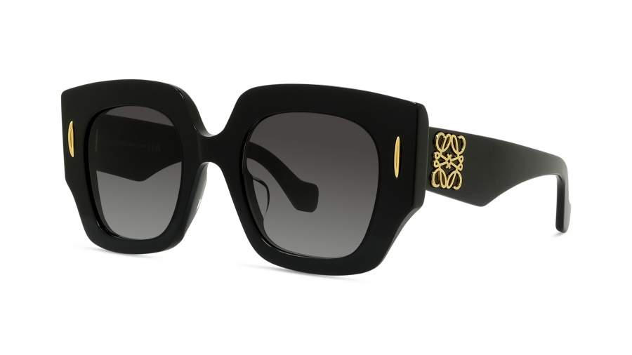 Sonnenbrille Loewe Anagram LW40129U 01B 50-22 Schwarz auf Lager