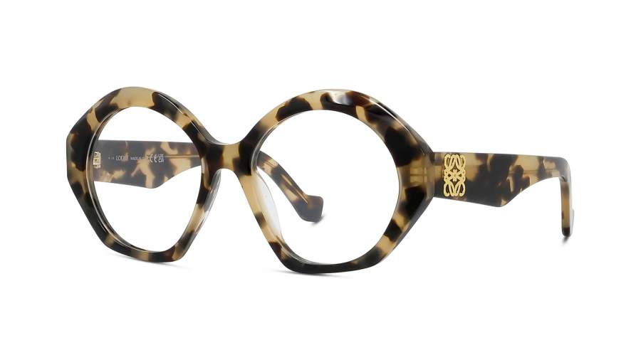 Occhiali da vista Loewe Chunky anagram LW50057I 053 53-17 Havane Tokyo in stock
