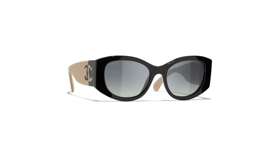 Sonnenbrille CHANEL CH5524 C534/S8 53-19 Schwarz auf Lager
