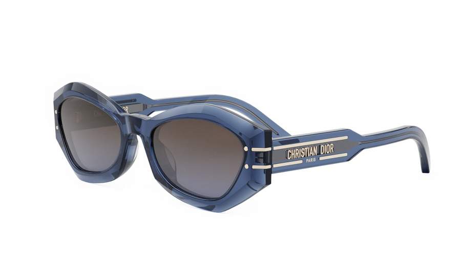 Sonnenbrille DIOR Signature DIORSIGNATURE B1U 30F2 55-20 Blau auf Lager