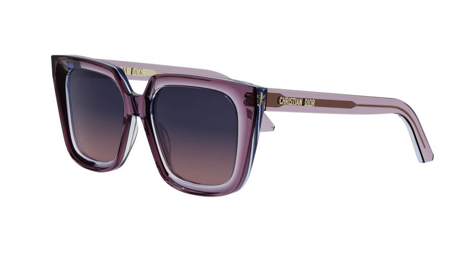 Lunettes de soleil DIOR DIORMIDNIGHT S1I 60G2 53-18 Violet en stock