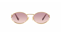 Miu Miu Logo MU 52YS 5AK06S 54-21 Gold 