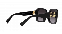 Miu Miu Glimpse MU 10YS 1AB5D1 56-17 Noir