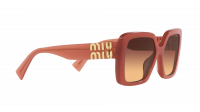 Miu Miu Glimpse MU 10YS 10M07P 56-17 Cognac opal
