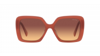 Miu Miu Glimpse MU 10YS 10M07P 56-17 Cognac opal