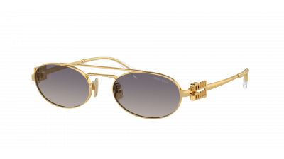 Miu Miu Logo MU 54ZS 5AK30C 53-19   Oro