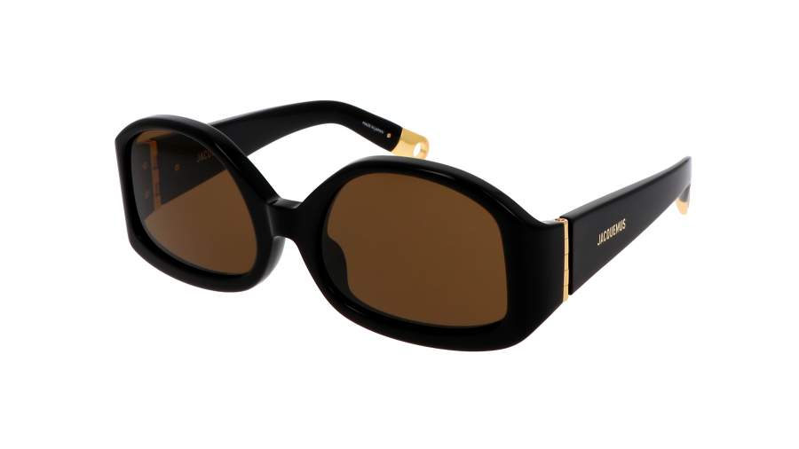 Sonnenbrille JACQUEMUS COLAPSO JAC15C1SUN 55-20 Schwarz auf Lager