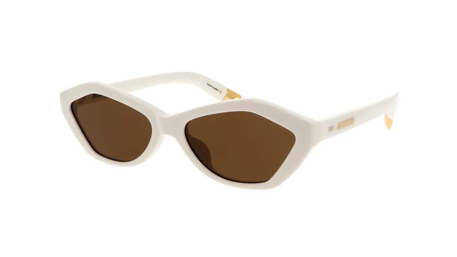 Sonnenbrille JACQUEMUS BAMBINO JAC42C3SUN 56-17 Weiß auf Lager