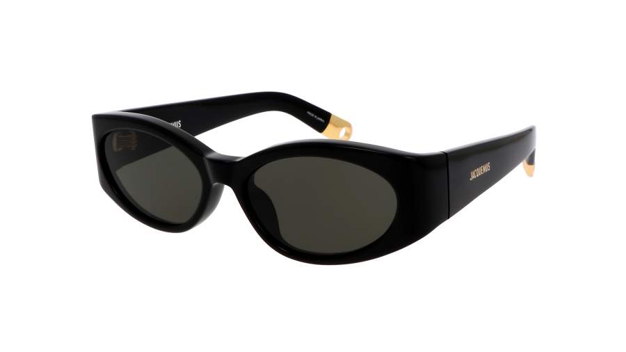 Sonnenbrille JACQUEMUS OVALO JAC4C1SUN 55-17 Schwarz auf Lager