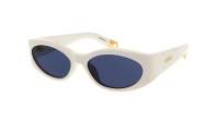 JACQUEMUS Ovalo JAC4C7SUN 55-17 Bianco
