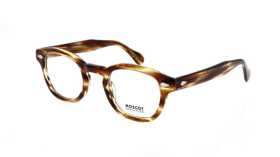 Brille Moscot LEMTOSH 44-24 BAMBOO auf Lager