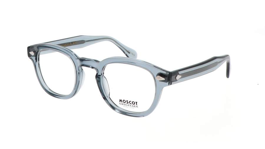 Occhiali da vista Moscot LEMTOSH 44 LIGHT BLUE Trasparente in stock