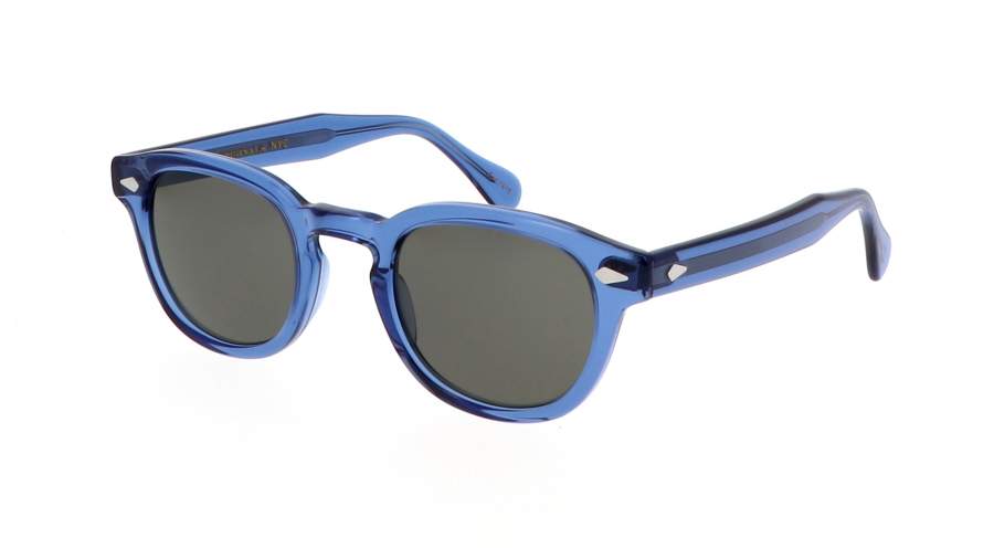 Occhiali da sole Moscot LEMTOSH SUN 46 SAPPHIRE GREY Blu in stock