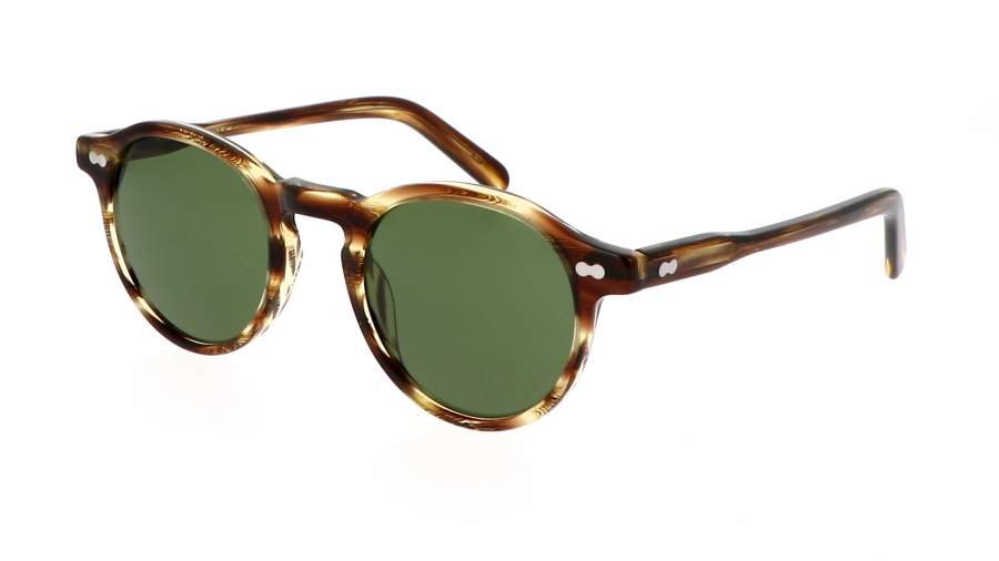 Occhiali da sole Moscot Miltzen MILTZEN SUN 46 BAMBOO CALIBAR Tartaruga in stock