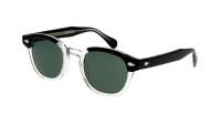 Moscot Lemtosh LEMTOSH SUN 46 BLACK CRYSTAL G15 Trasparente