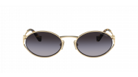 Miu Miu Logo MU 52YS ZVN5D1 54-21 Pale Gold