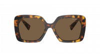 Miu Miu Glimpse MU 10YS VAU06B 56-17 Honey Havana