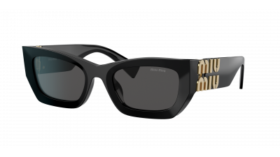 Lunettes de soleil Miu Miu MU 09WS 1AB-5S0 53-22 Noir en stock