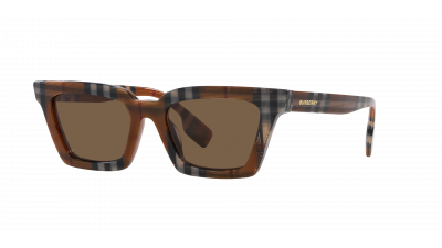 Burberry Briar BE4392U 3966/73 52-19 Check Brown